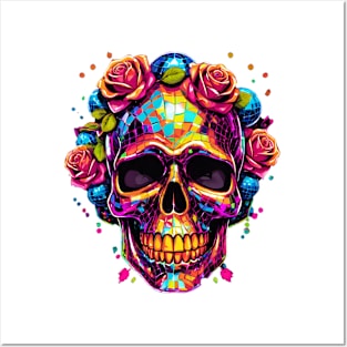 Disco Skull Posters and Art